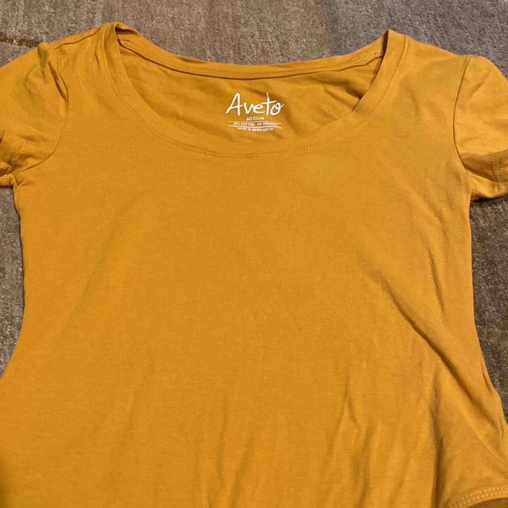 ~Aveto~ Mustard Yellow Bodysuit
